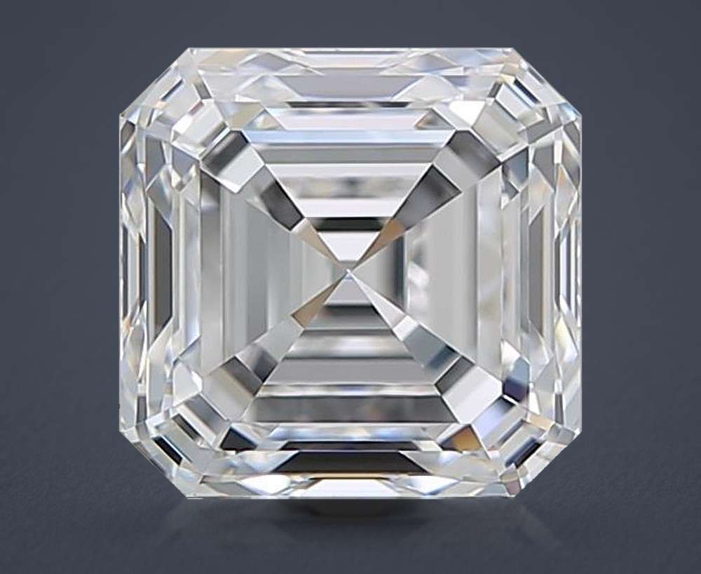2.01 Carat Asscher Natural Diamond