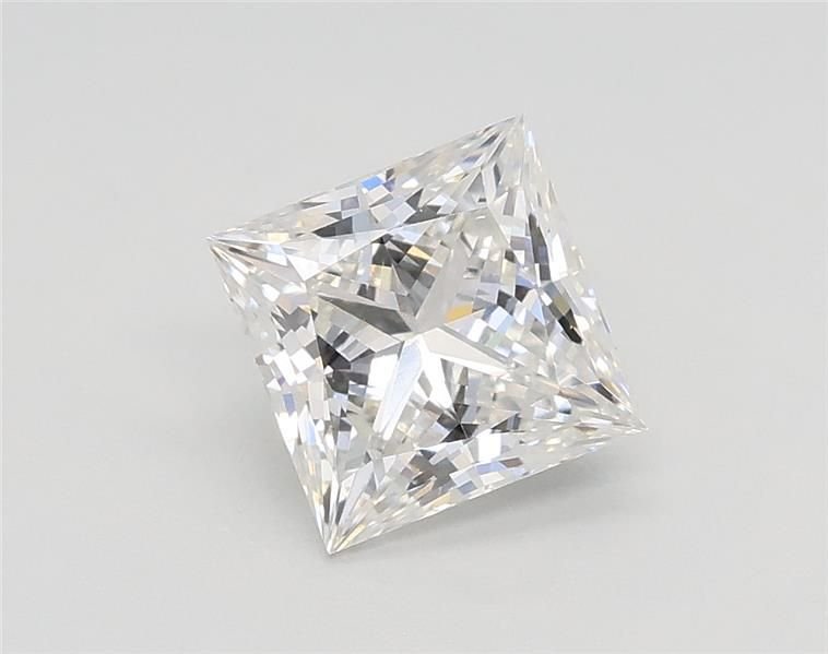 1.22ct F VS1 Rare Carat Ideal Cut Princess Lab Grown Diamond