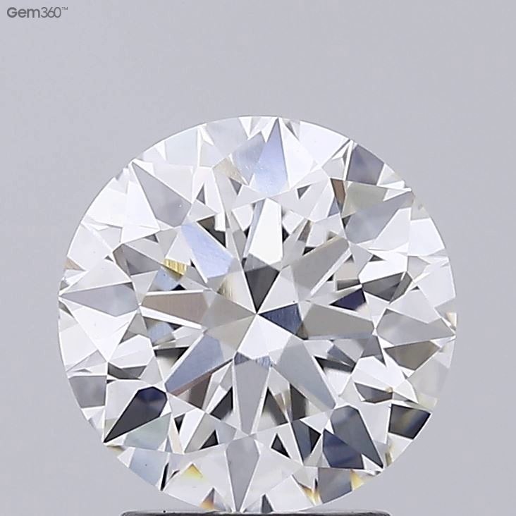 2.39ct H VS1 Rare Carat Ideal Cut Round Lab Grown Diamond