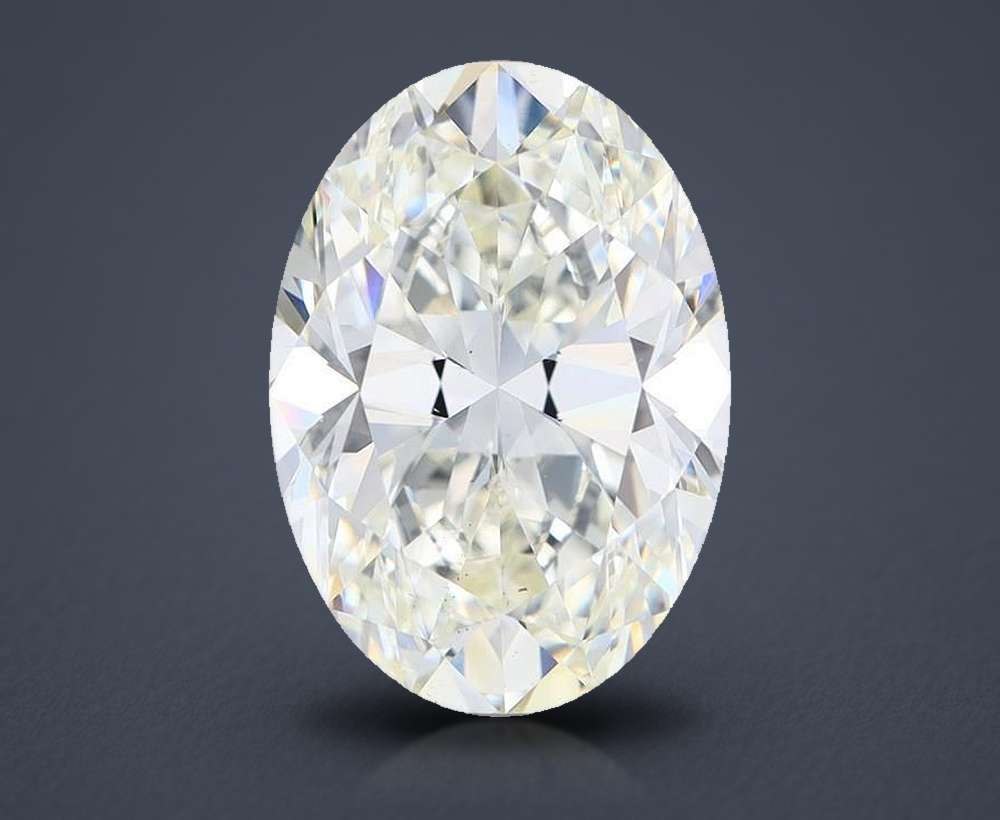 4.02 Carat Oval Natural Diamond