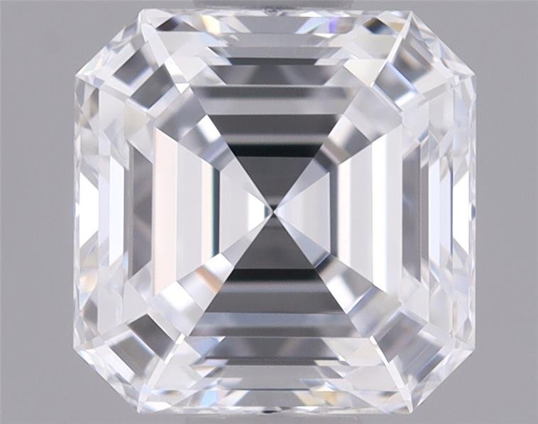 0.78ct D VVS1 Rare Carat Ideal Cut Asscher Lab Grown Diamond