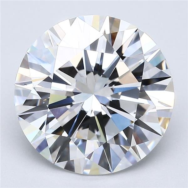 3.89ct E VS2 Rare Carat Ideal Cut Round Diamond