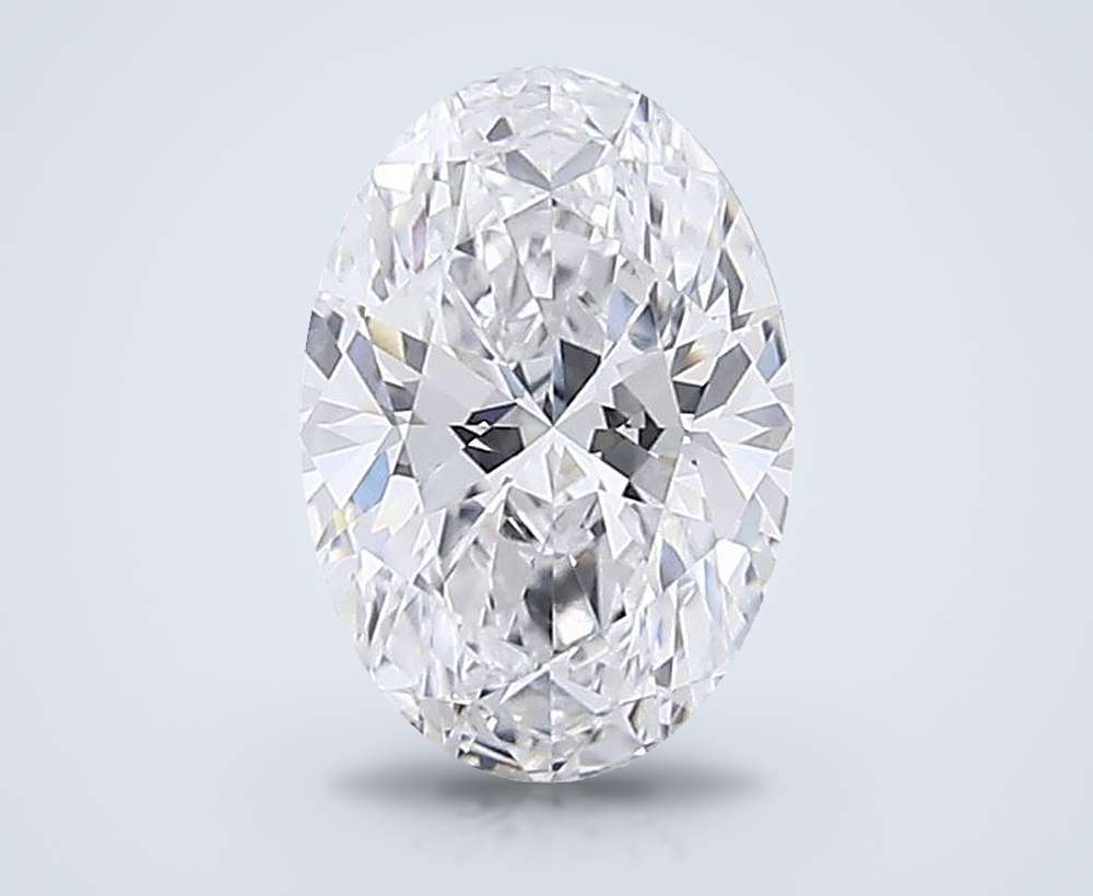 3.90 Carat Oval Lab Diamond