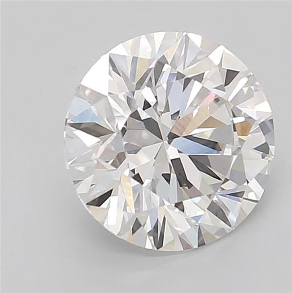 3.05ct E VVS2 Rare Carat Ideal Cut Round Lab Grown Diamond