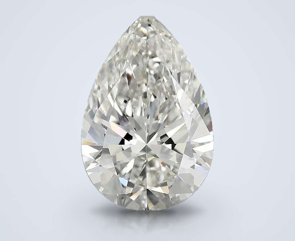 2.00 Carat Pear Lab Diamond