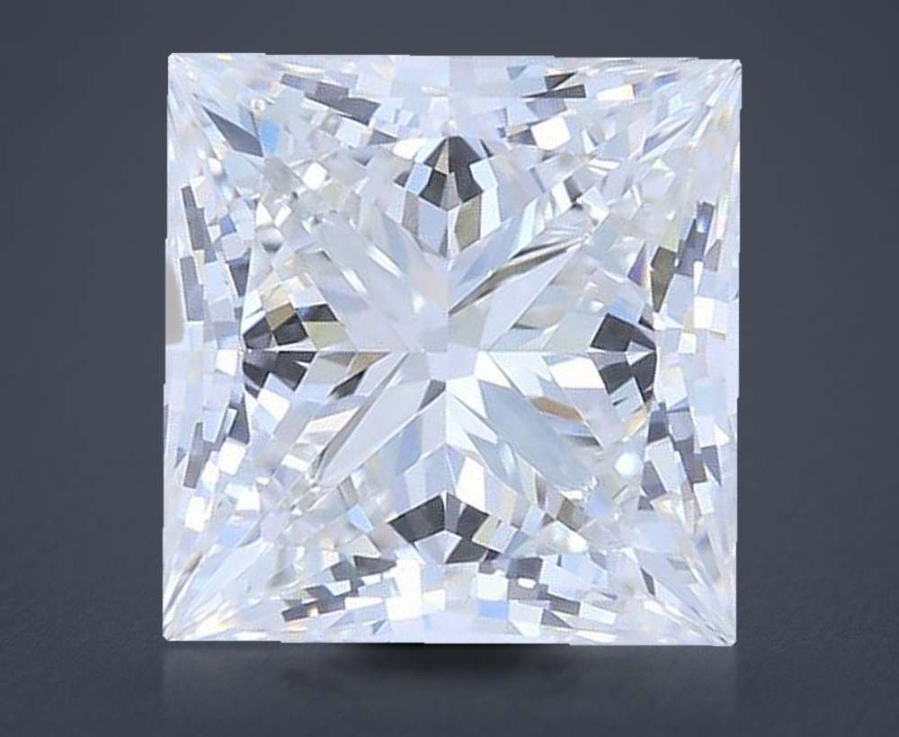 1.85 Carat Princess Lab Diamond