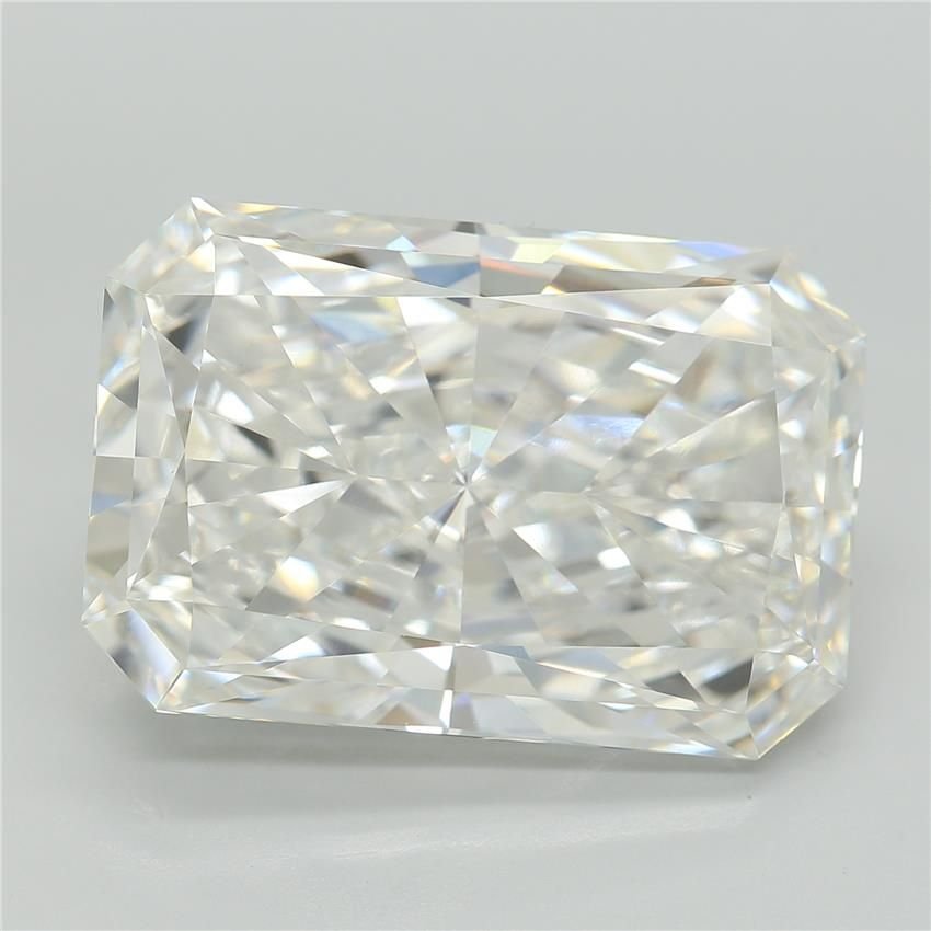 10.28ct F VVS2 Rare Carat Ideal Cut Radiant Lab Grown Diamond