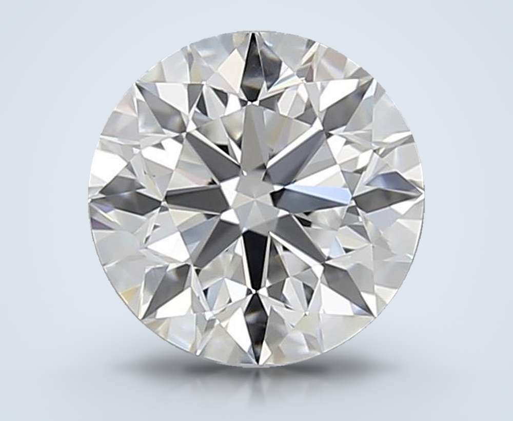 0.61 Carat Round Natural Diamond