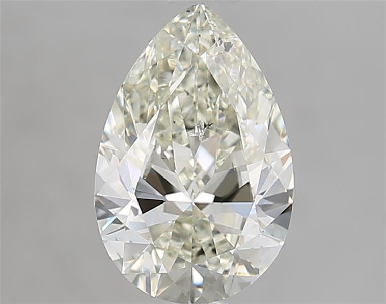 1.51ct K SI2 Rare Carat Ideal Cut Pear Diamond