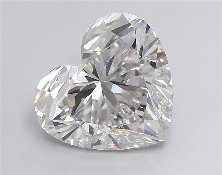 10.64ct G VS2 Rare Carat Ideal Cut Heart Lab Grown Diamond