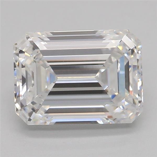 1.30ct E VS1 Rare Carat Ideal Cut Emerald Lab Grown Diamond