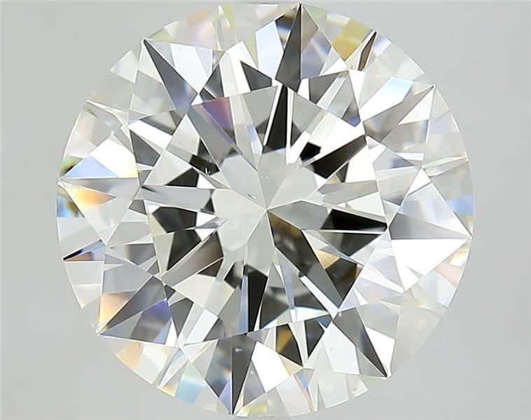 6.05ct J SI1 Excellent Cut Round Diamond