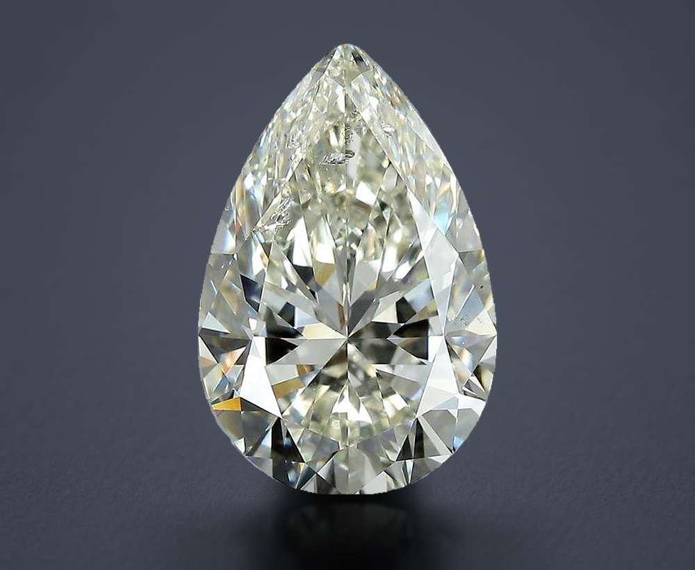 5.04 Carat Pear Natural Diamond