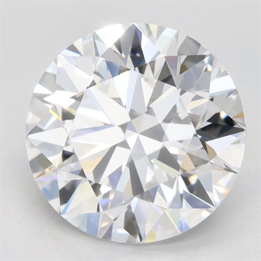 2.76ct D VVS1 Rare Carat Ideal Cut Round Lab Grown Diamond