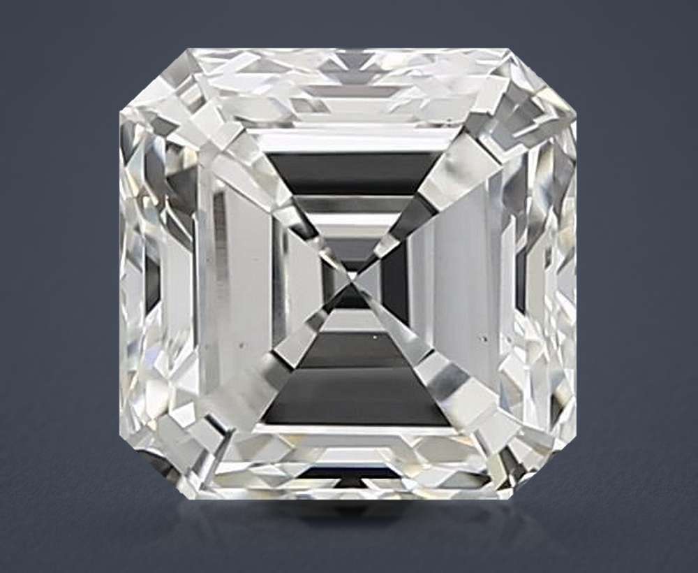 2.00 Carat Asscher Lab Diamond