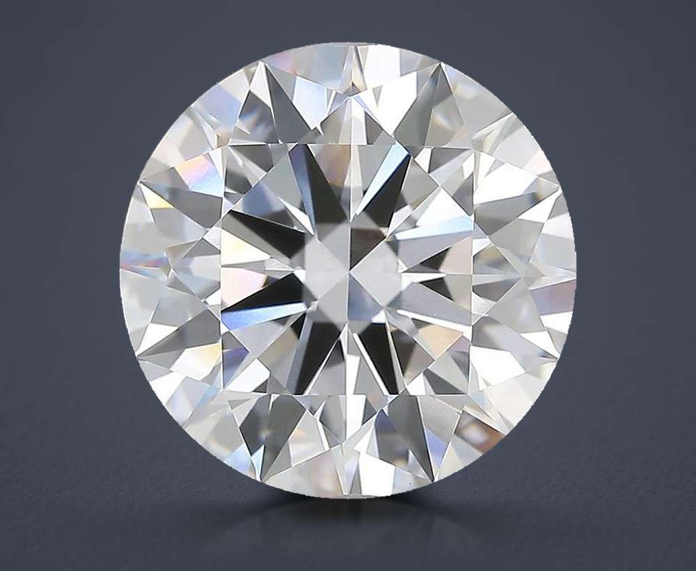 7.22 Carat Round Lab Diamond