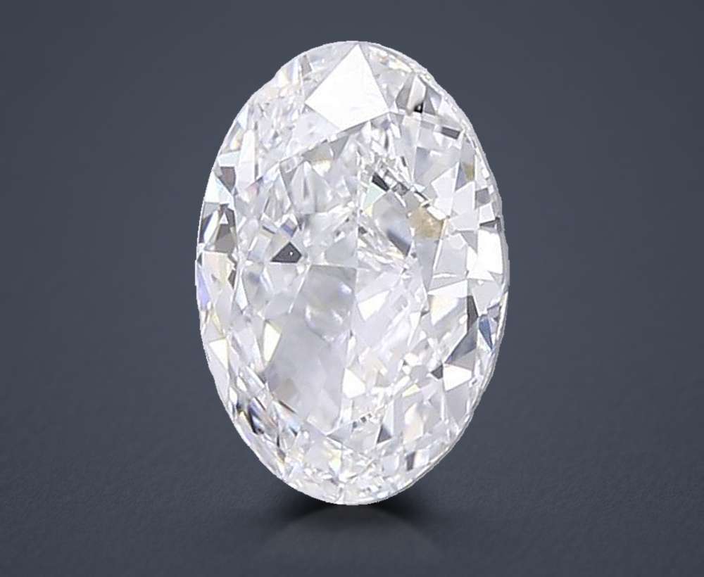 5.81 Carat Oval Lab Diamond