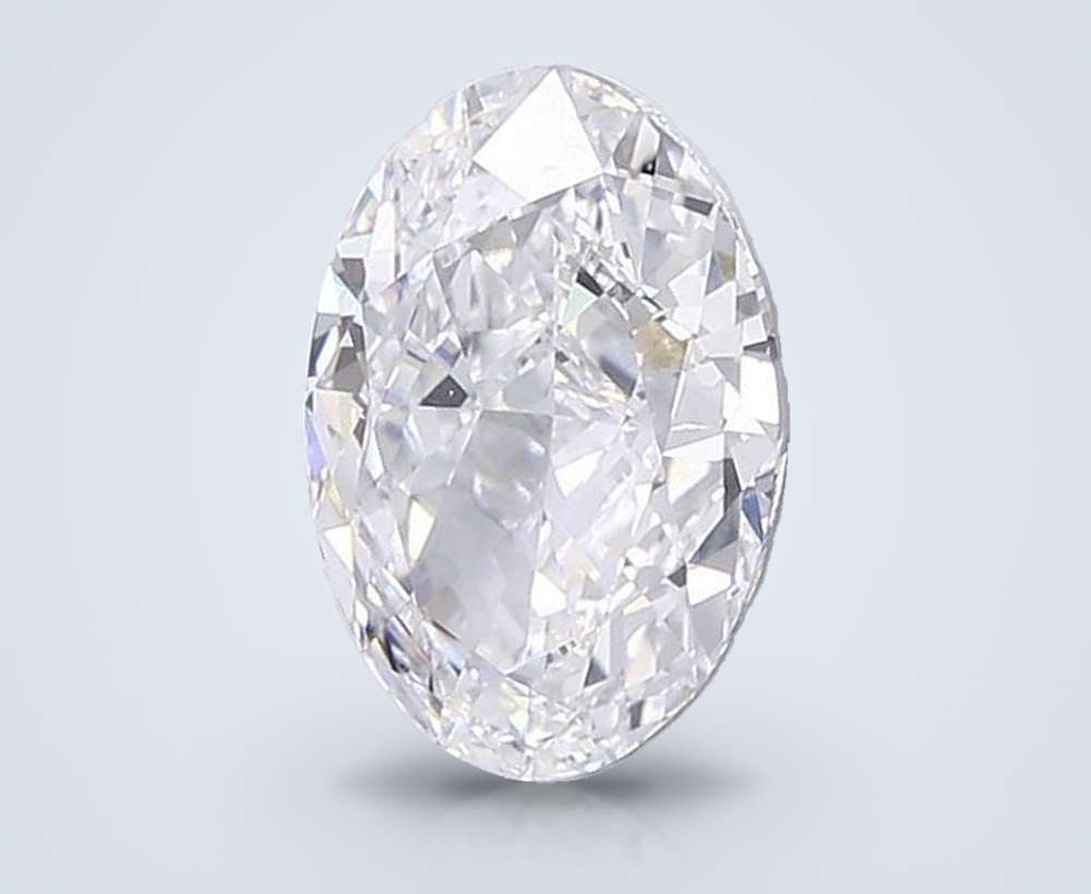 5.81 Carat Oval Lab Diamond