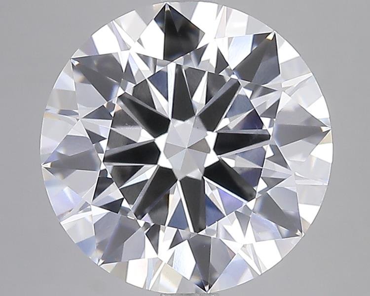 6.42 Carat Round Lab Diamond