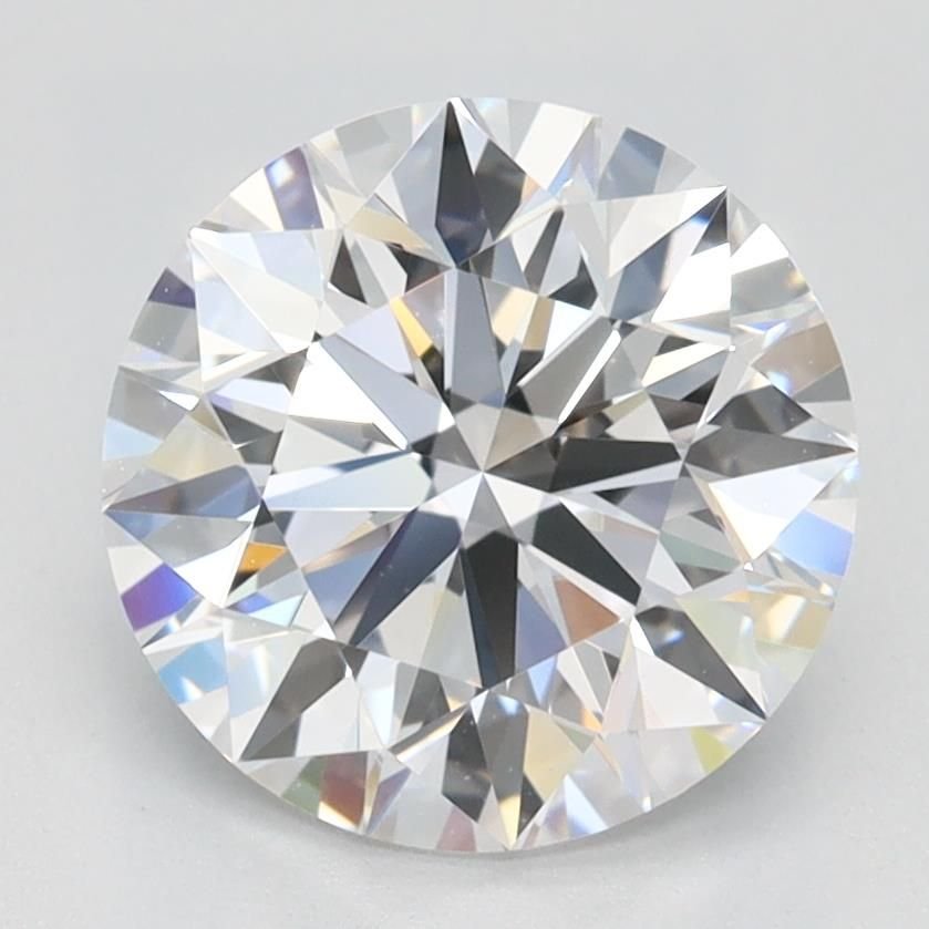 2.07ct D VVS1 Rare Carat Ideal Cut Round Lab Grown Diamond