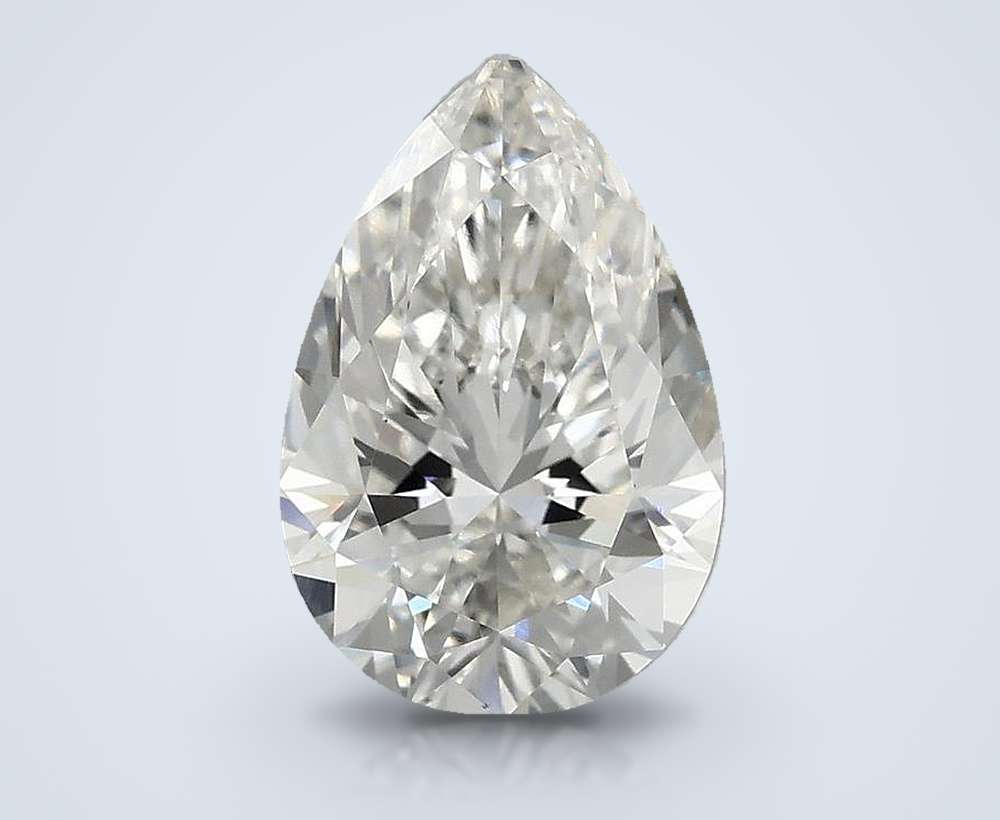 2.51 Carat Pear Lab Diamond