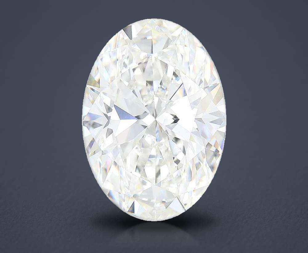 8.86 Carat Oval Lab Diamond