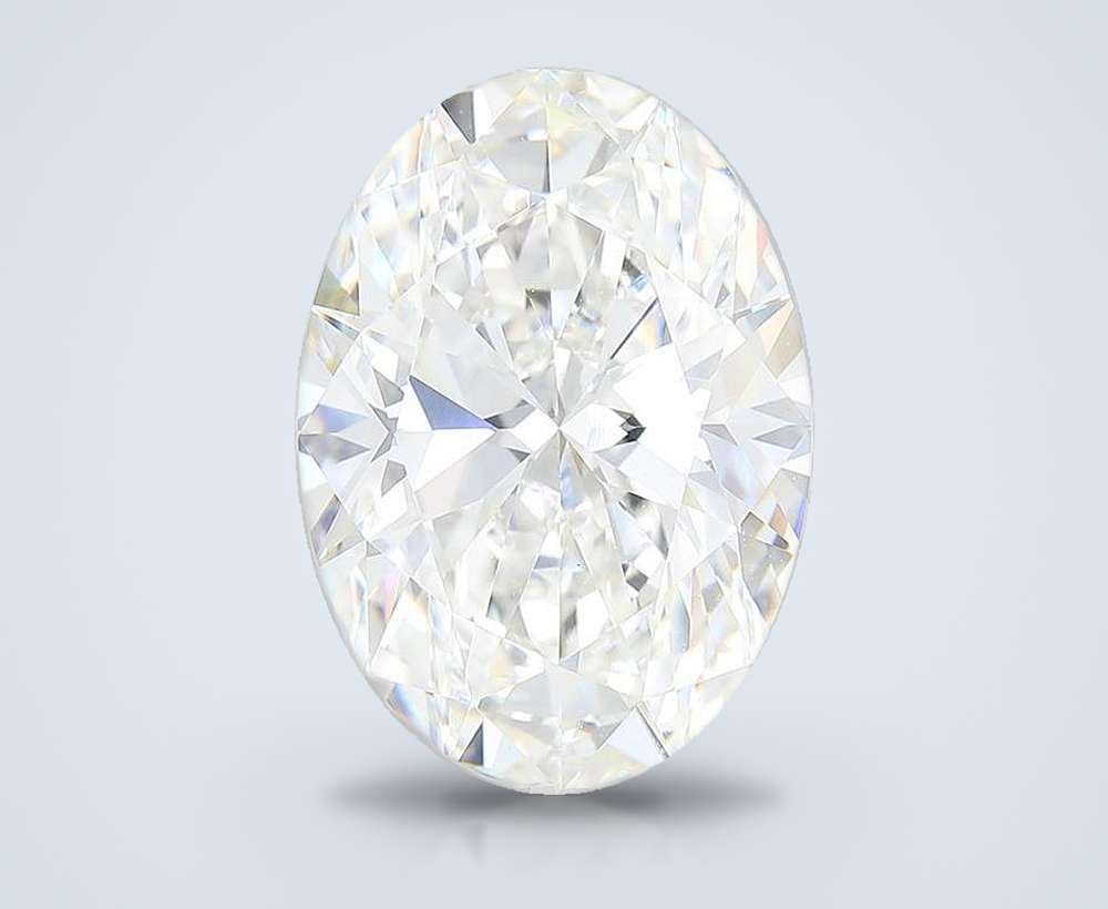 8.86 Carat Oval Lab Diamond