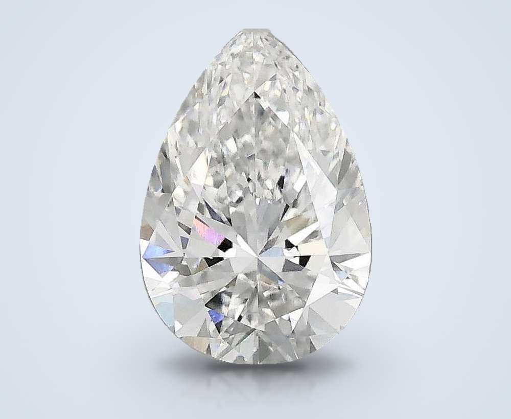 1.00 Carat Pear Lab Diamond