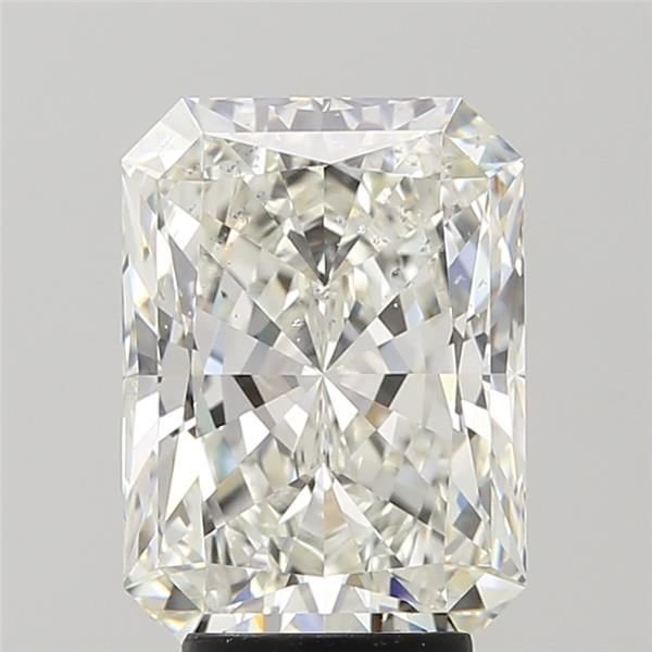 4.18ct I SI2 Rare Carat Ideal Cut Radiant Diamond