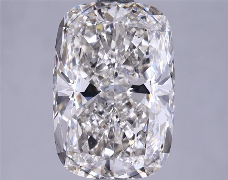 2.63ct H SI1 Rare Carat Ideal Cut Cushion Lab Grown Diamond