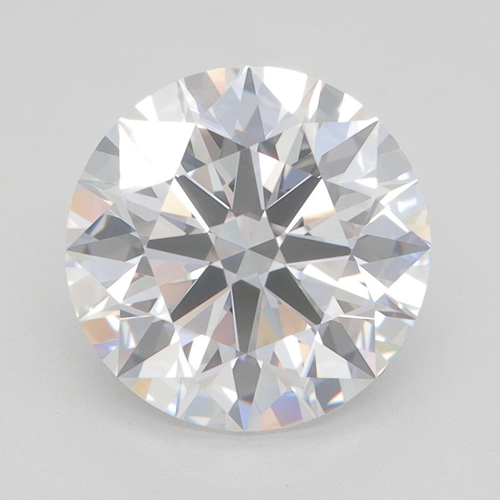 3.56ct F IF Rare Carat Ideal Cut Round Lab Grown Diamond