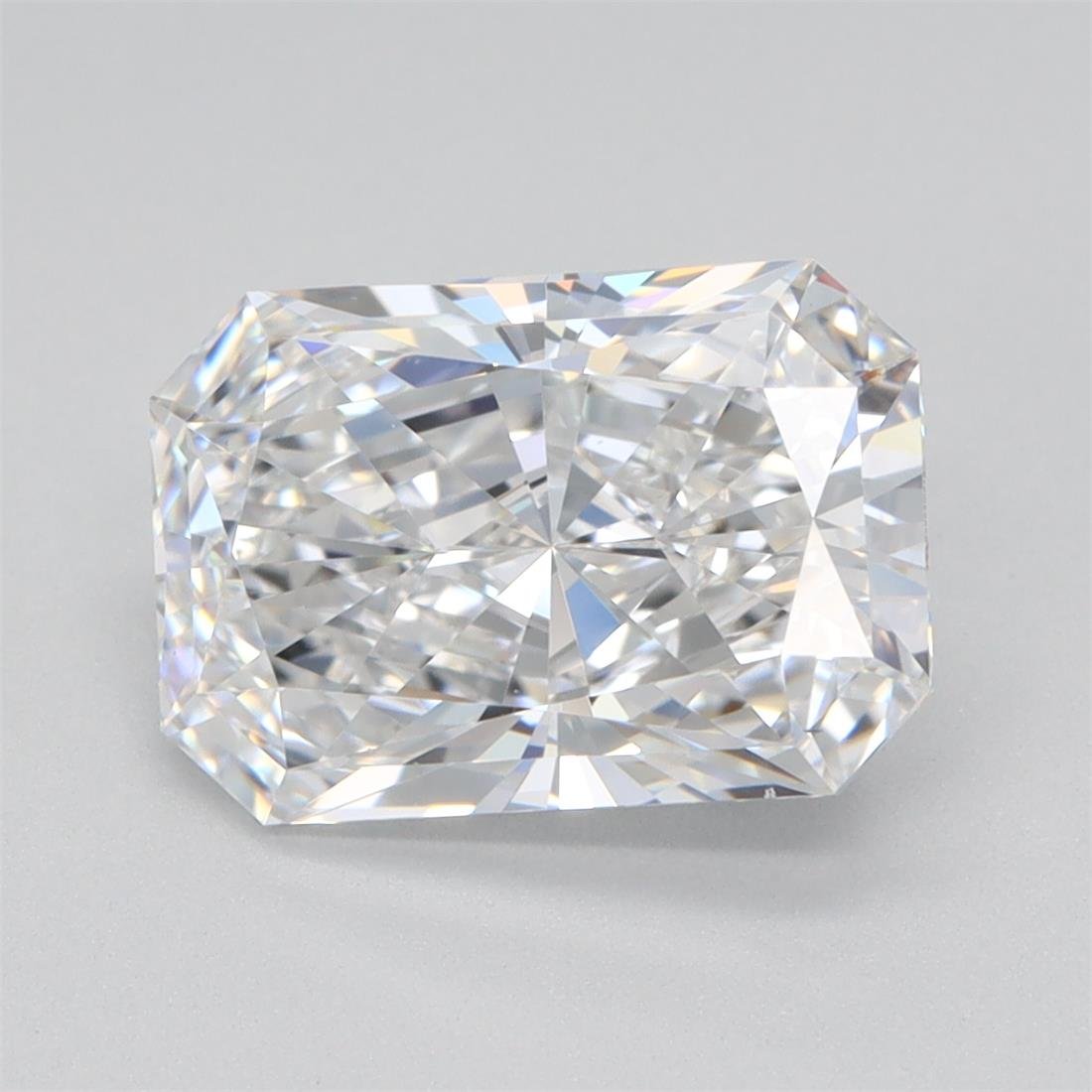 1.06ct D VVS2 Rare Carat Ideal Cut Radiant Lab Grown Diamond