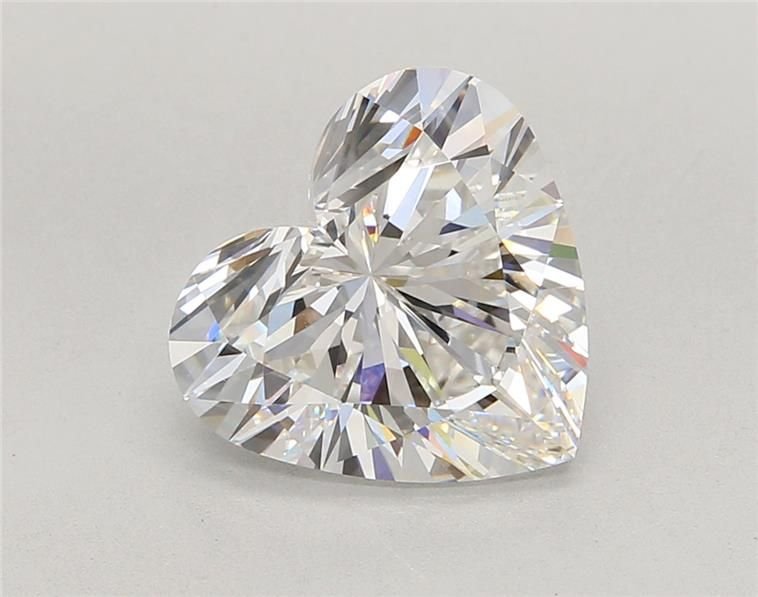 4.09ct E VVS2 Rare Carat Ideal Cut Heart Lab Grown Diamond