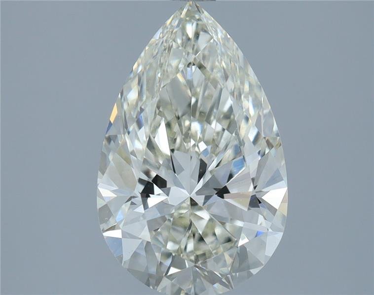 2.02ct J VS1 Rare Carat Ideal Cut Pear Lab Grown Diamond