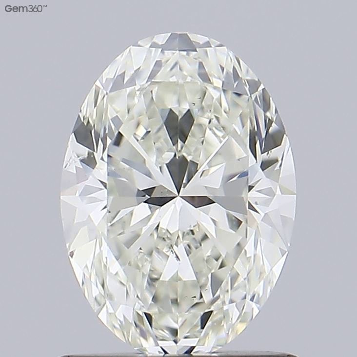 1.01ct K SI2 Very Good Cut Oval Diamond