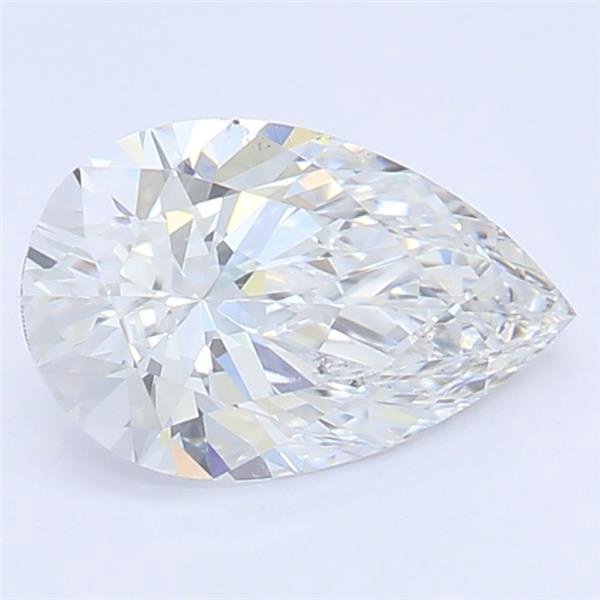 0.59ct D VS1 Rare Carat Ideal Cut Pear Lab Grown Diamond