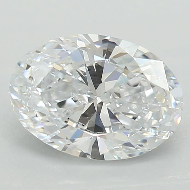 0.74ct E VVS2 Rare Carat Ideal Cut Oval Lab Grown Diamond
