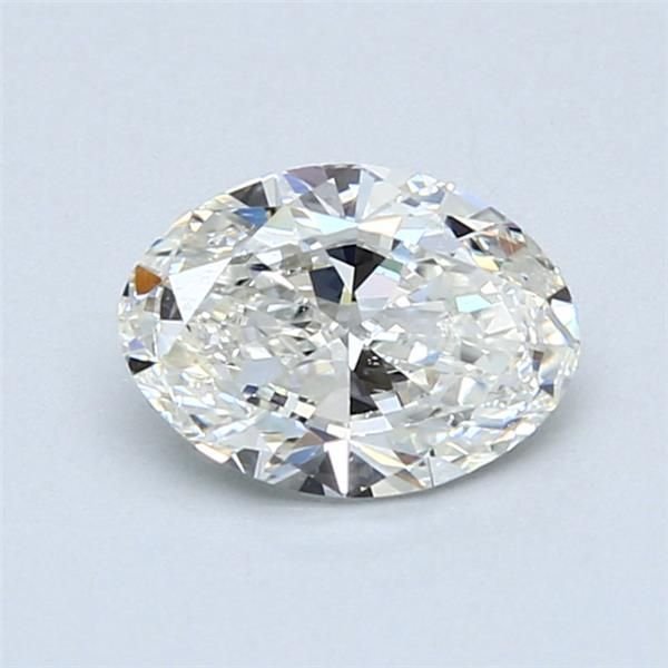 1.00ct H SI1 Rare Carat Ideal Cut Oval Diamond