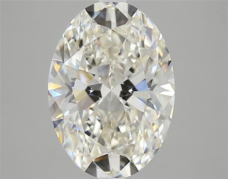 3.15ct I VS1 Rare Carat Ideal Cut Oval Lab Grown Diamond