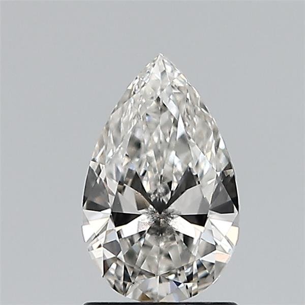 0.93ct H SI1 Very Good Cut Pear Lab Grown Diamond