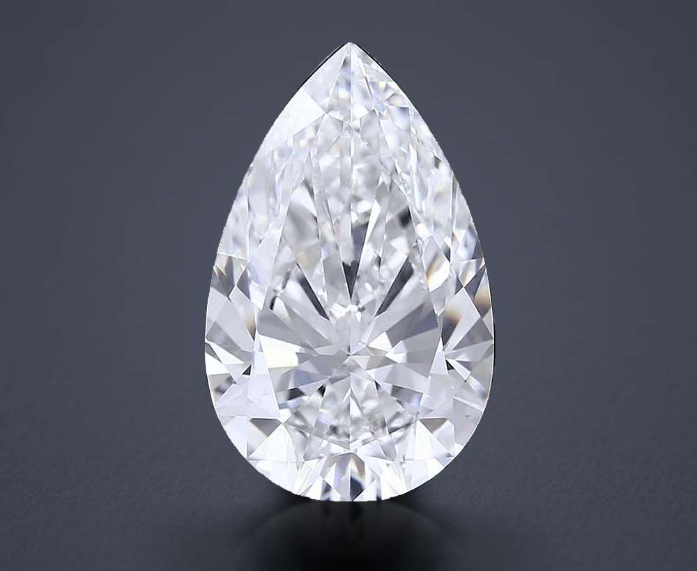 0.40 Carat Pear Lab Diamond