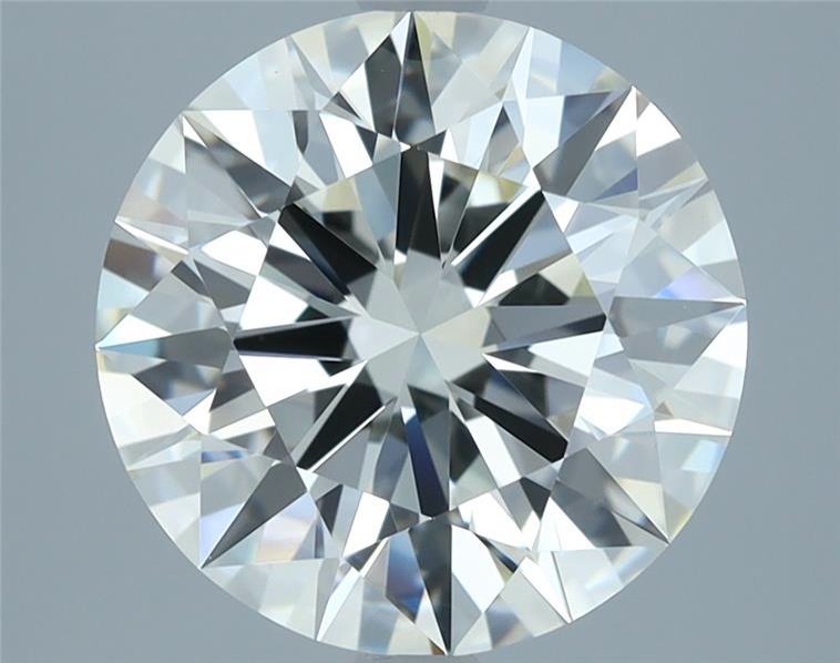 4.04ct J VVS1 Ideal Cut Round Diamond