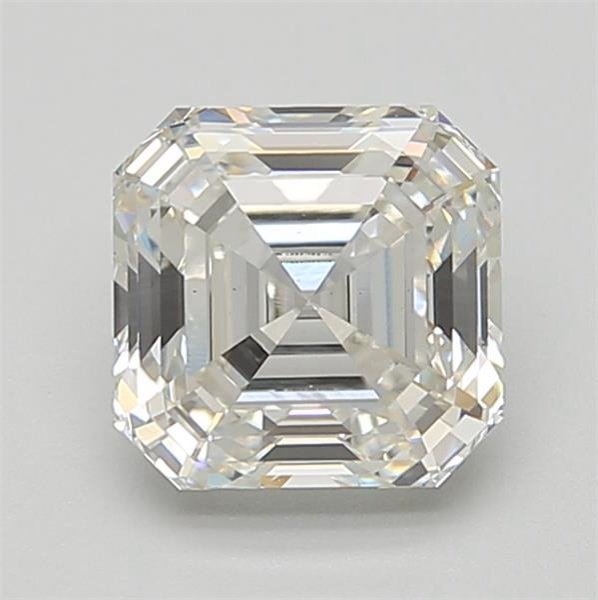 2.07ct F VS1 Rare Carat Ideal Cut Asscher Lab Grown Diamond