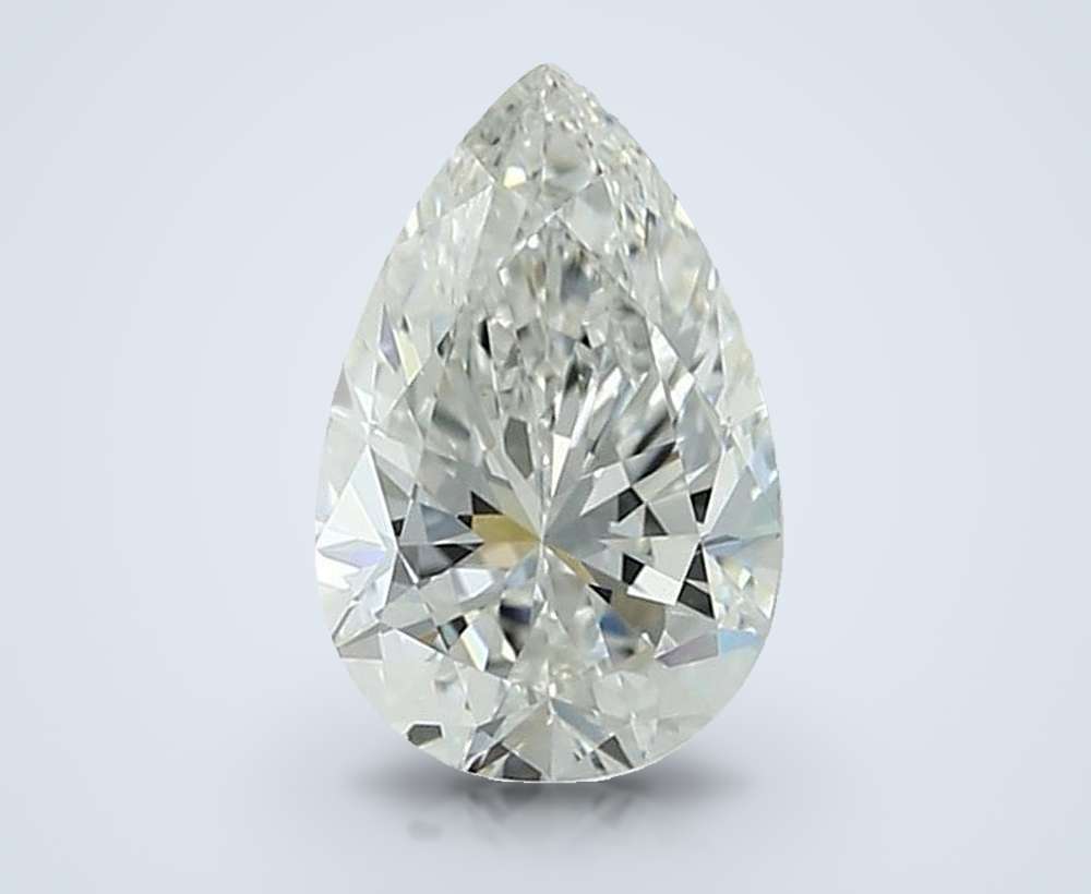 2.00 Carat Pear Natural Diamond