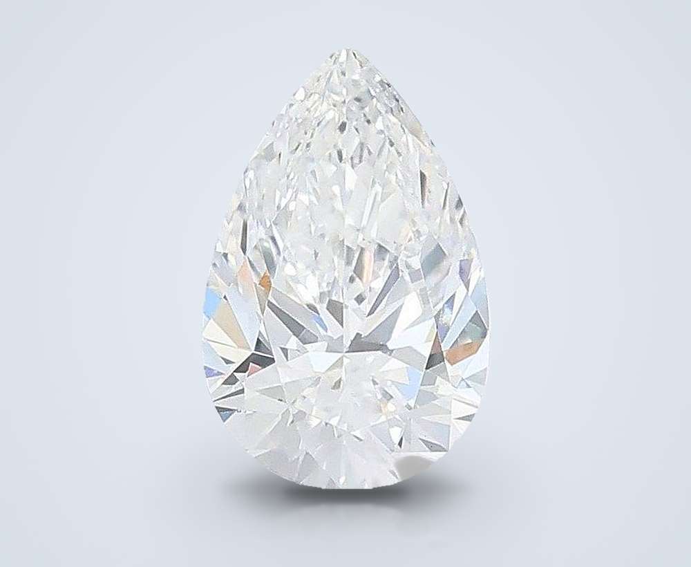 1.00 Carat Pear Lab Diamond