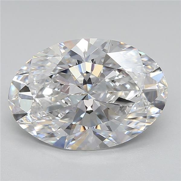 4.02ct E VS1 Rare Carat Ideal Cut Oval Lab Grown Diamond