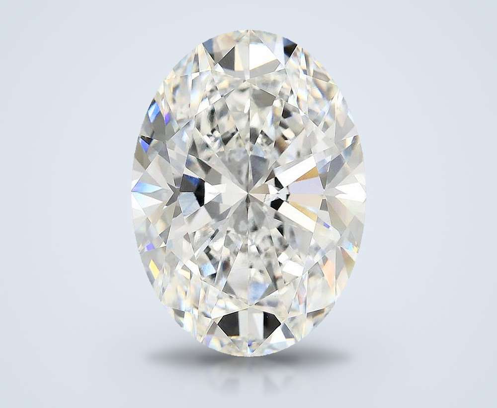 10.04 Carat Oval Lab Diamond