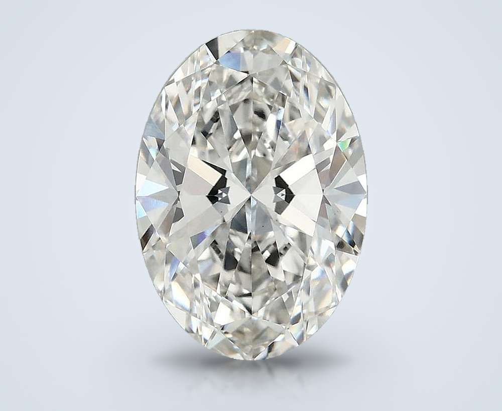 4.10 Carat Oval Lab Diamond