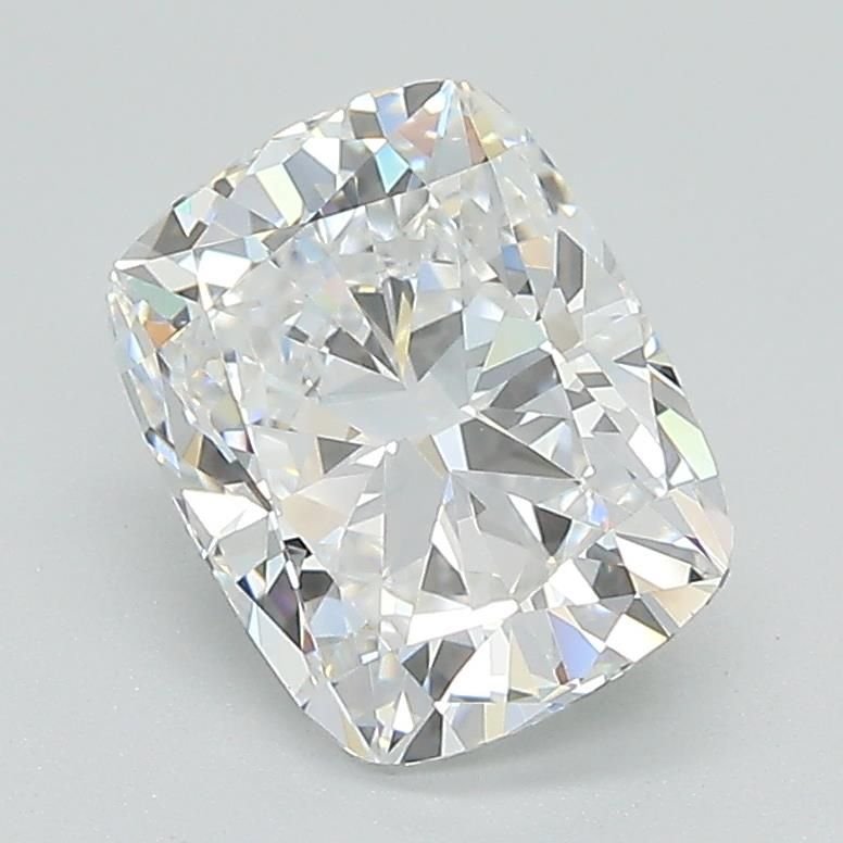 2.05ct D VS1 Very Good Cut Cushion Lab Grown Diamond