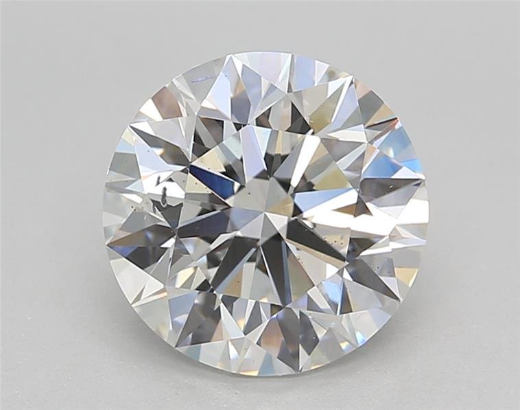 2.70ct F VS2 Excellent Cut Round Lab Grown Diamond